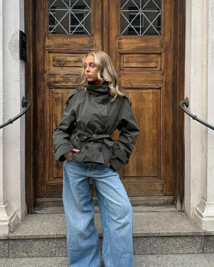 Lyse Paris – Trench-Coat à Boutons