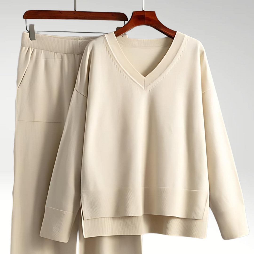 Ivano  Milano™ | Ensemble due pezzi Luxe col V
