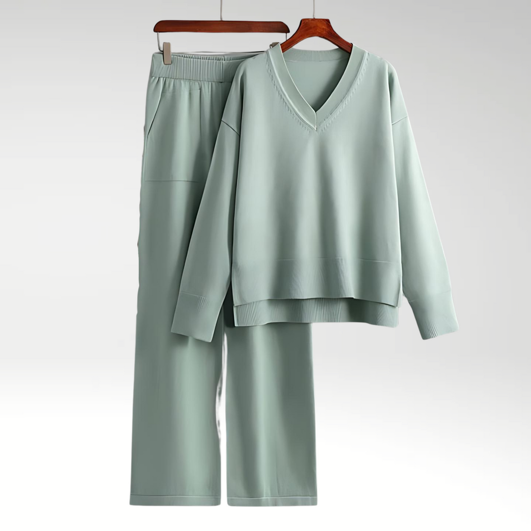 Ivano  Milano™ | Ensemble due pezzi Luxe col V