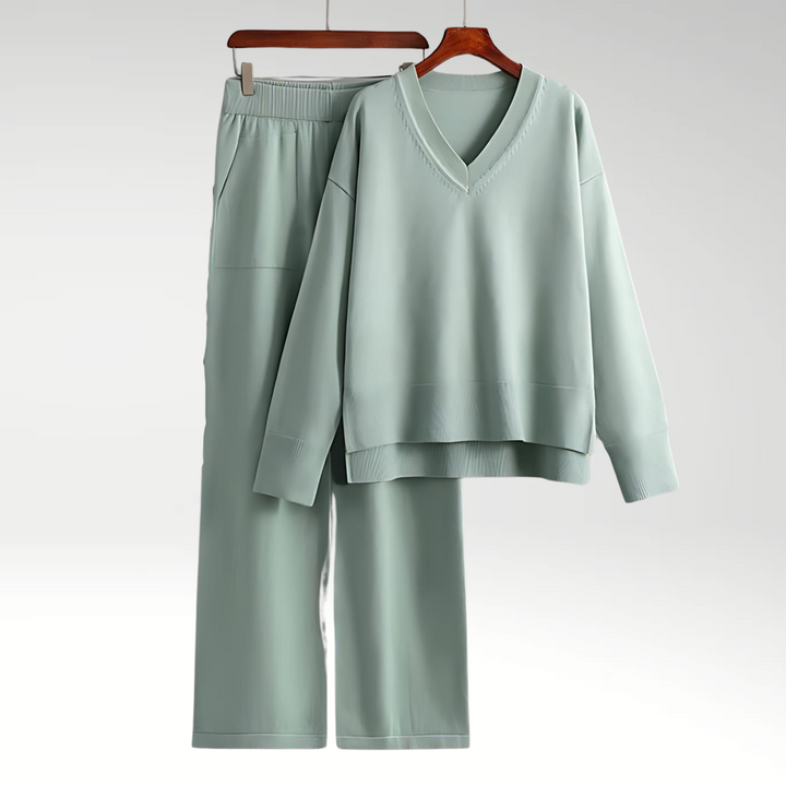 Ivano  Milano™ | Ensemble due pezzi Luxe col V