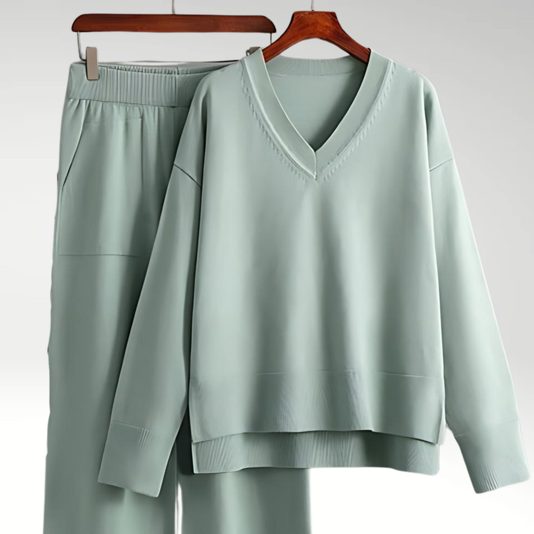Ivano  Milano™ | Ensemble due pezzi Luxe col V