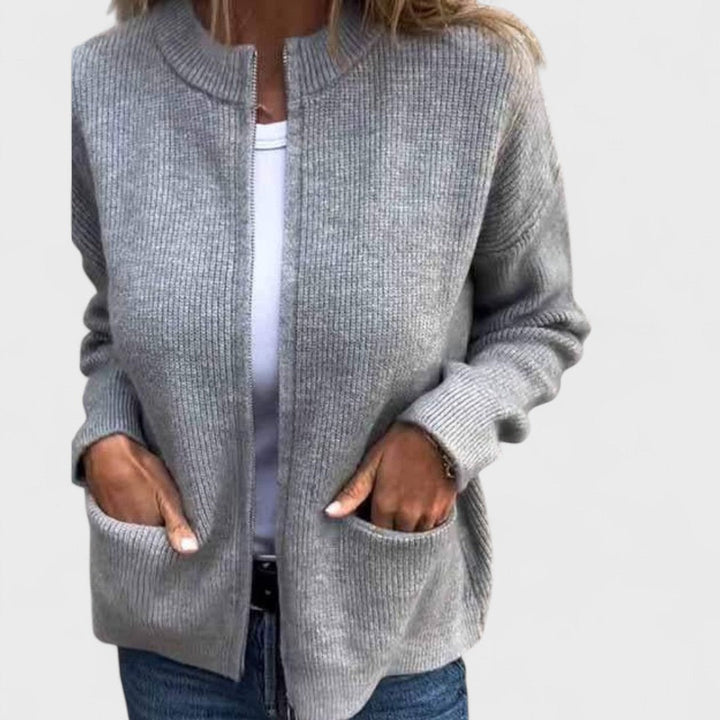 Ivano Milano™ | Cardigan in cotone lavorato a maglia