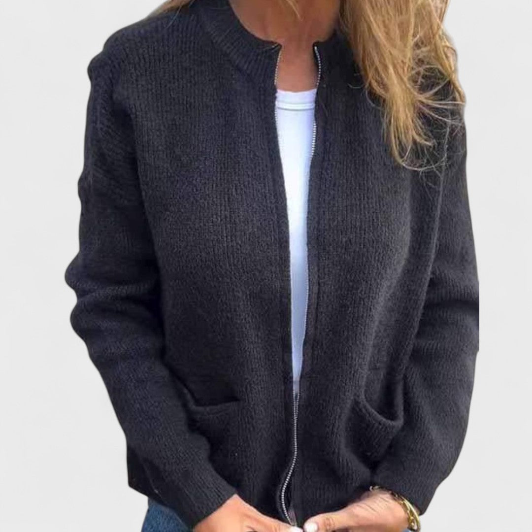 Ivano Milano™ | Cardigan in cotone lavorato a maglia