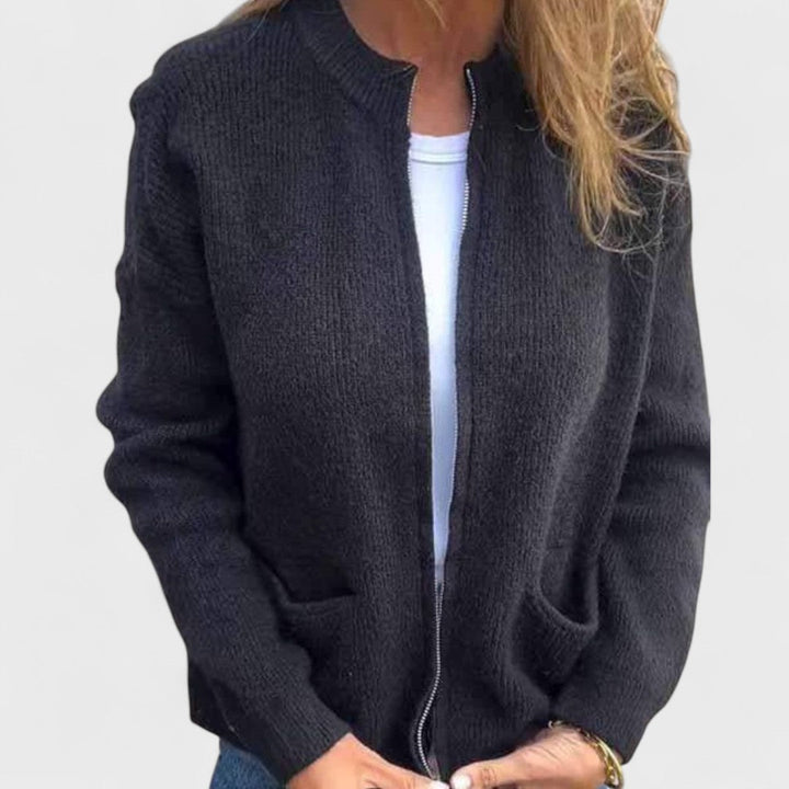 Ivano Milano™ | Cardigan in cotone lavorato a maglia