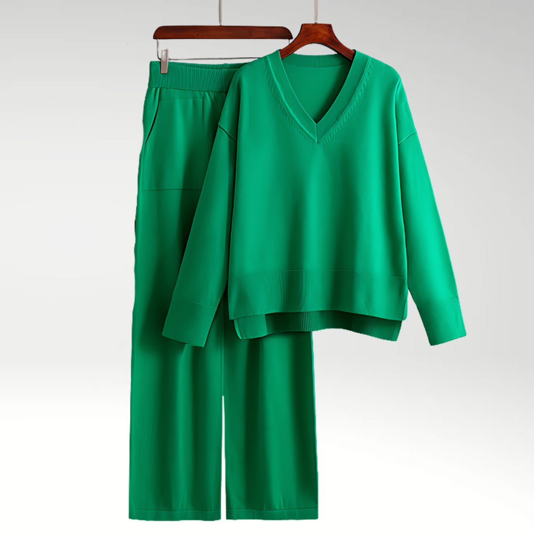 Ivano  Milano™ | Ensemble due pezzi Luxe col V