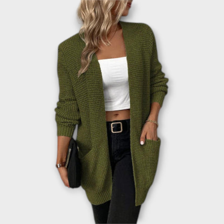 Ivano Milano™ | Cardigan Casual in Maglia con Tasche