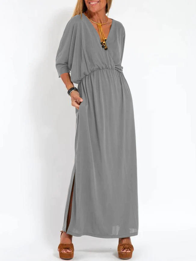 Lyse Paris  – Robe Décontractée à Encolure en V
