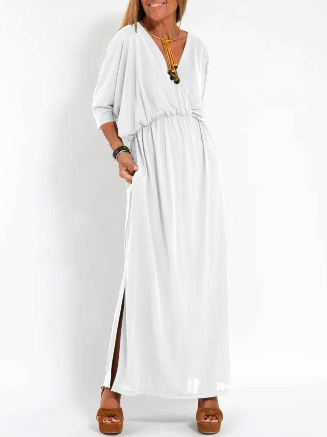 Lyse Paris  – Robe Décontractée à Encolure en V
