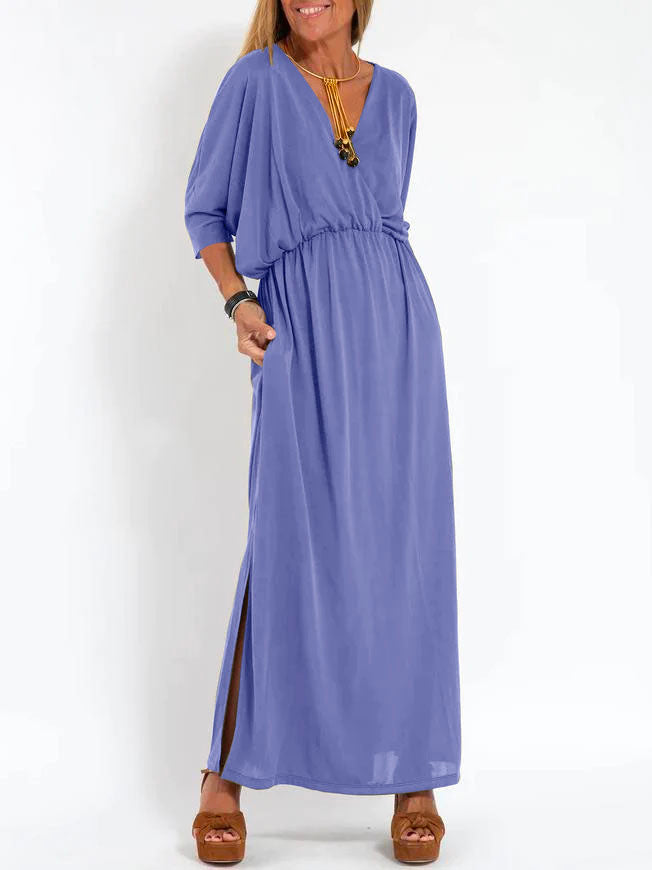 Lyse Paris  – Robe Décontractée à Encolure en V