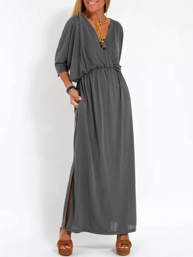 Lyse Paris  – Robe Décontractée à Encolure en V