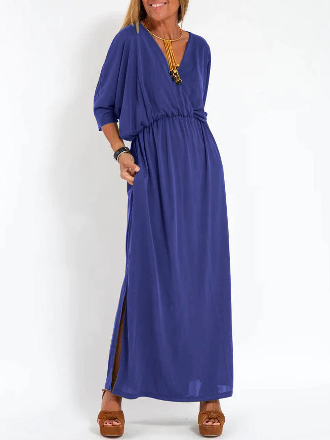 Lyse Paris  – Robe Décontractée à Encolure en V