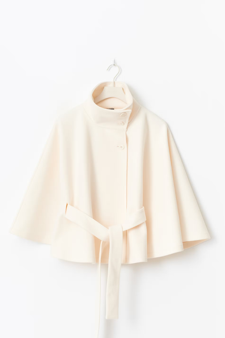 Lyse Paris – Manteau Élégant pour Femmes avec Ceinture et Col Haut