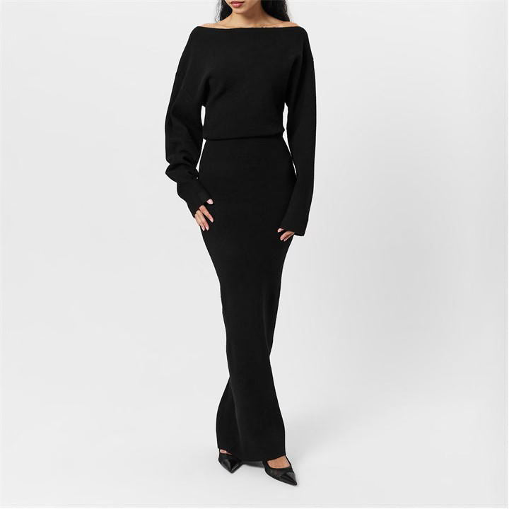 Lyse Paris  – Robe Maxiknit Selma à Épaules Nues