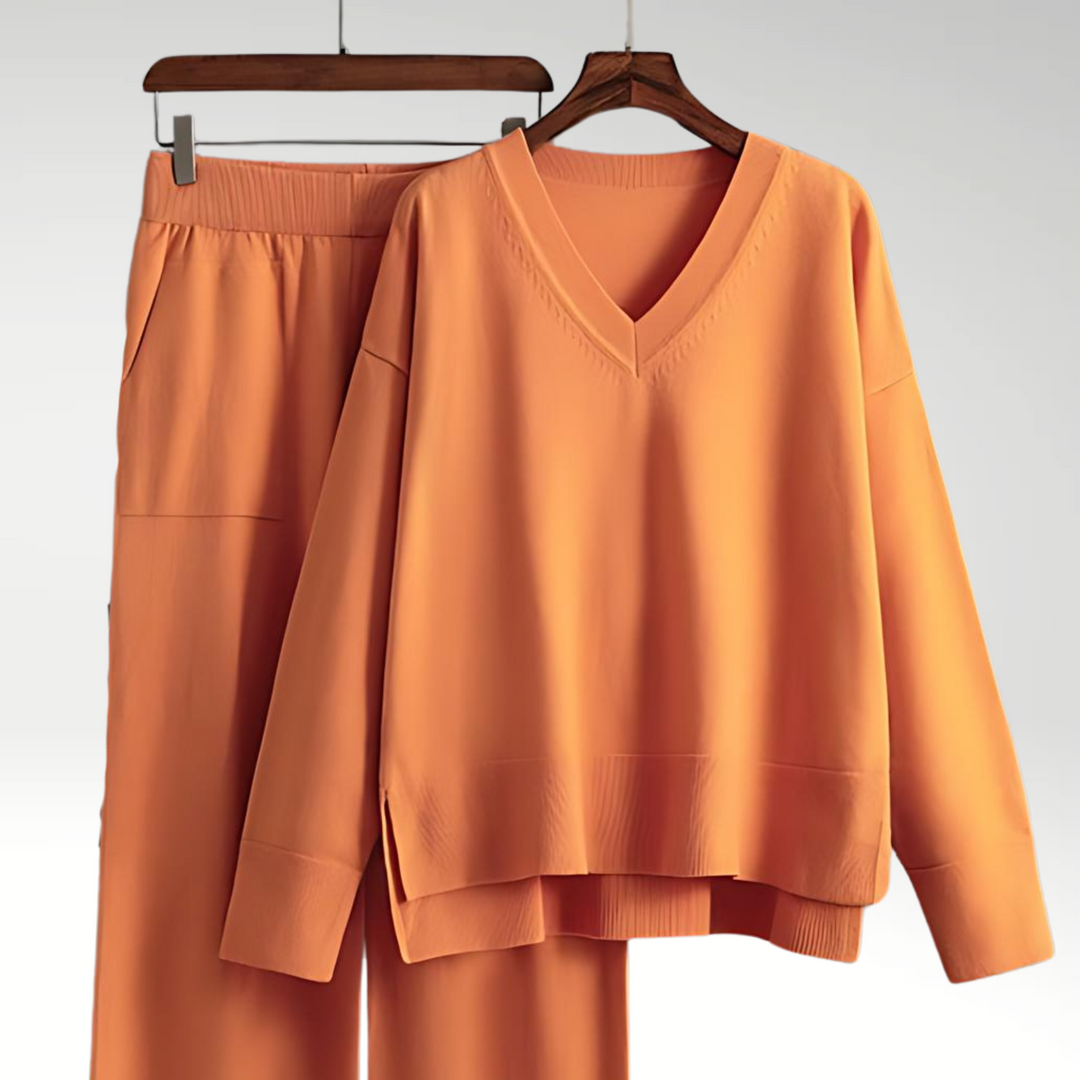Ivano  Milano™ | Ensemble due pezzi Luxe col V
