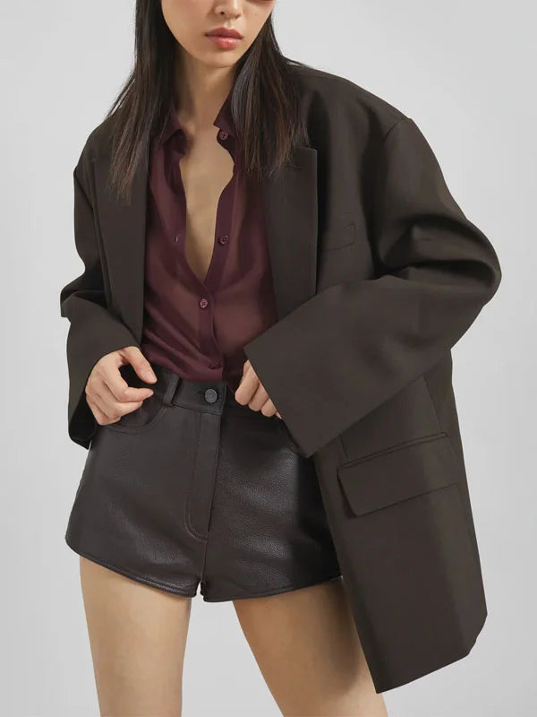Ivano Milano™ | Blazer Oversized Doppiopetto "Power of Earth"