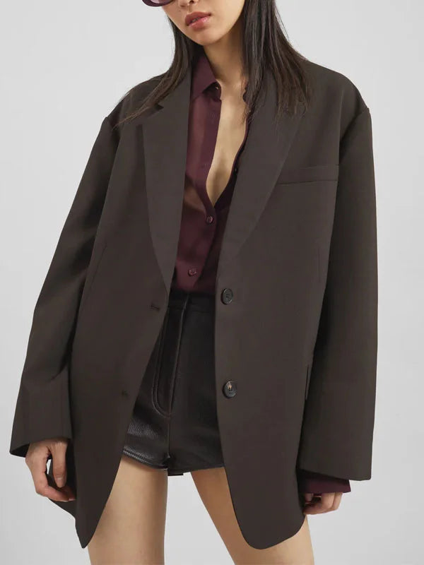 Ivano Milano™ | Blazer Oversized Doppiopetto "Power of Earth"