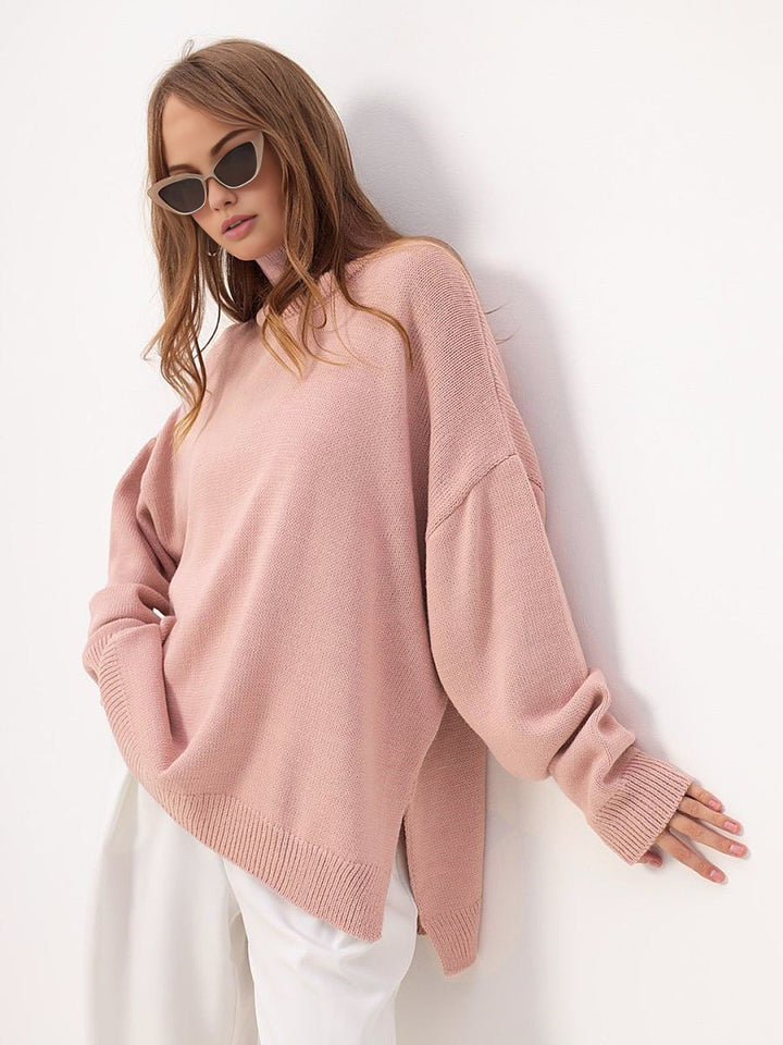 Ivano Milano™ | Maglione con fessura sovradimensionata