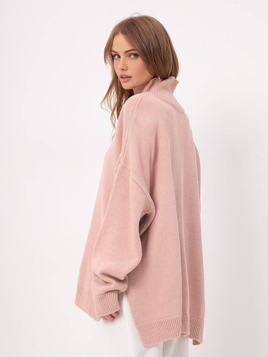 Ivano Milano™ | Maglione con fessura sovradimensionata