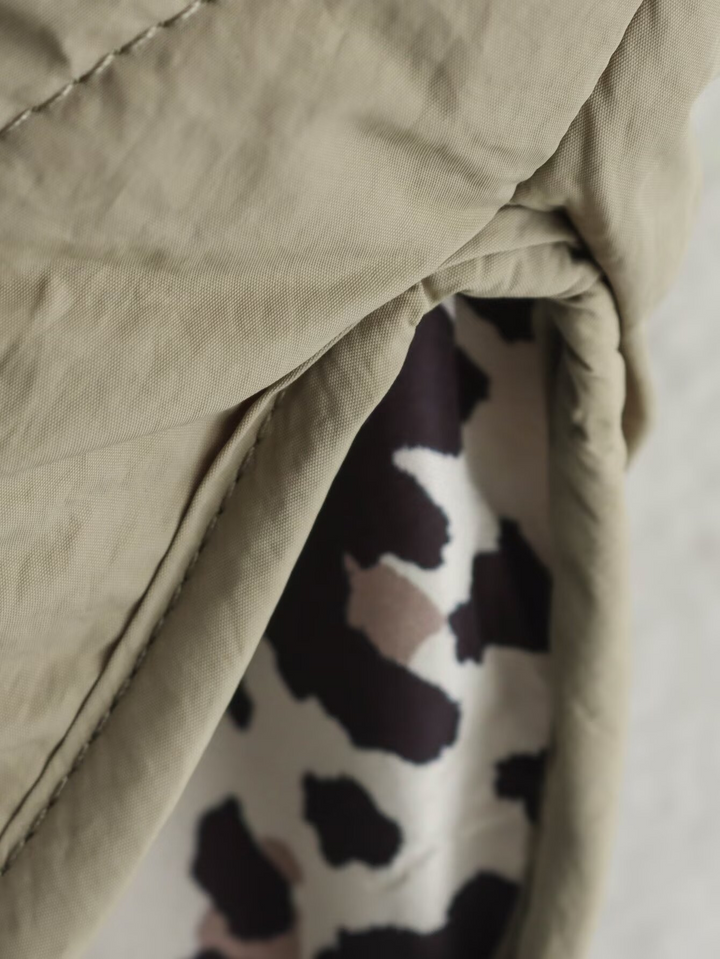 Lyse Paris – Veste Luxe à Imprimé Léopard