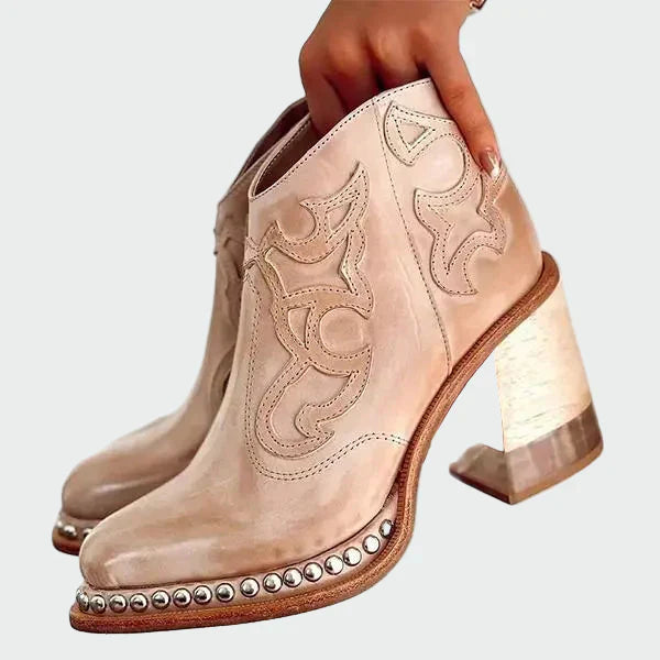 Ivano Milano™ | Stivali di pelle ricamati