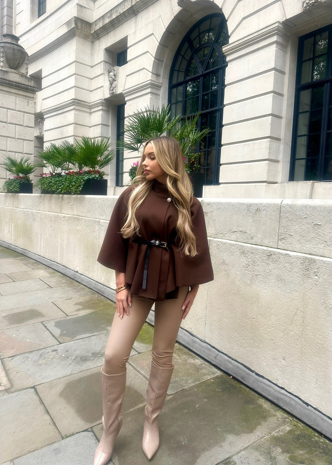 Lyse Paris – Poncho Ceinturé