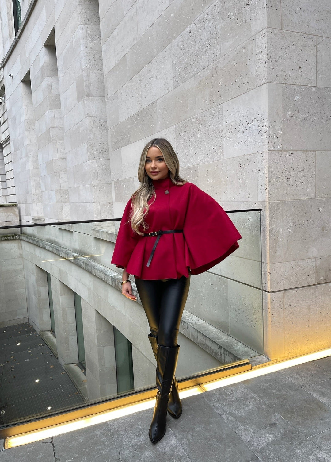 Lyse Paris – Poncho Ceinturé