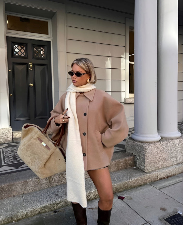 Lyse Paris – Veste en Laine Oversized Tendance