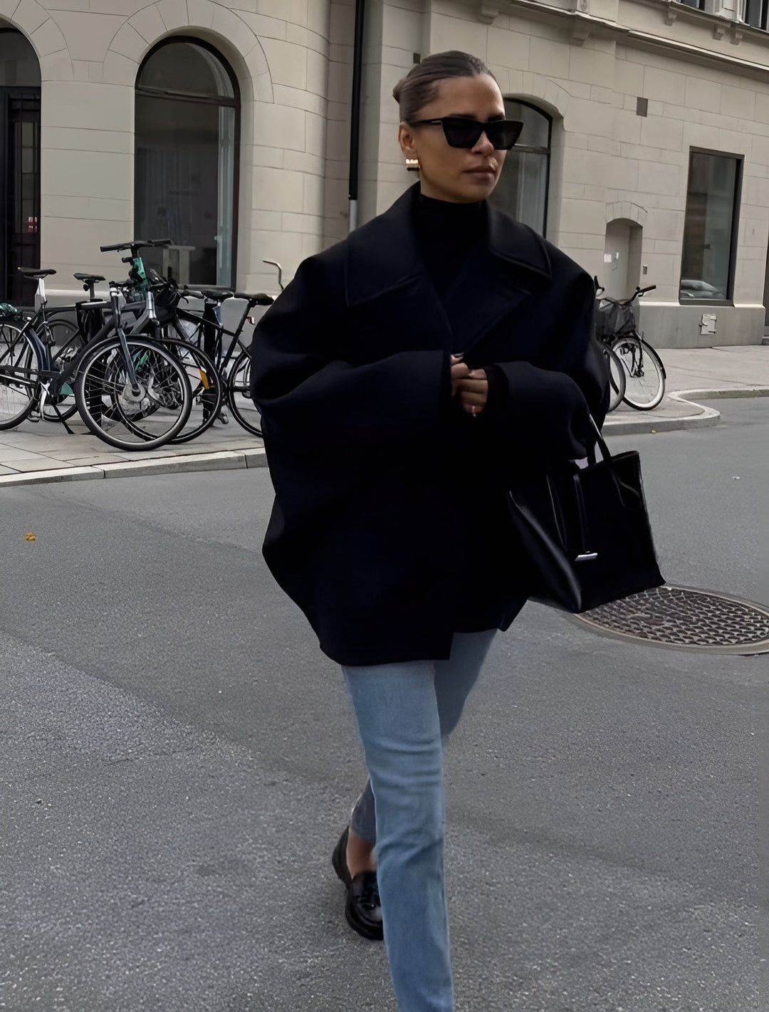 Lyse Paris – Veste en Laine Oversized Tendance