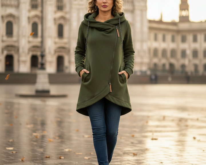 Ivano Milano™ | Cappotto Invernale Aysha – Calore ed Eleganza Quotidiana