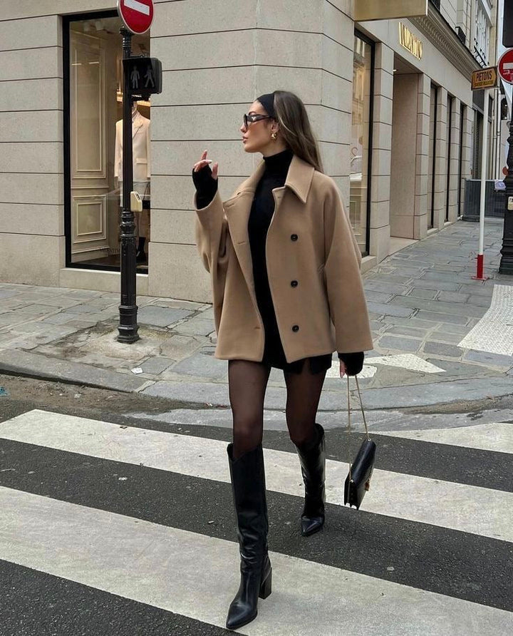 Lyse Paris – Veste en Laine Oversized Tendance