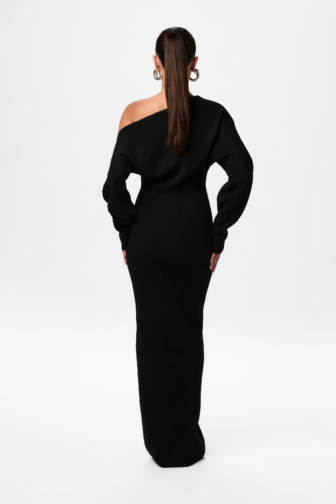 Lyse Paris  – Robe Maxiknit Selma à Épaules Nues