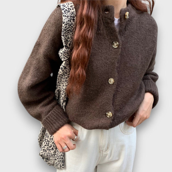 Ivano Milano™ | Cardigan Caldo in Moka