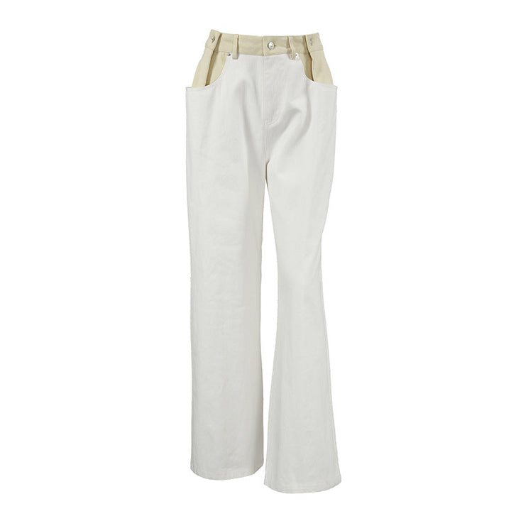 Lyse Paris – Pantalon Taille Haute Contrasté