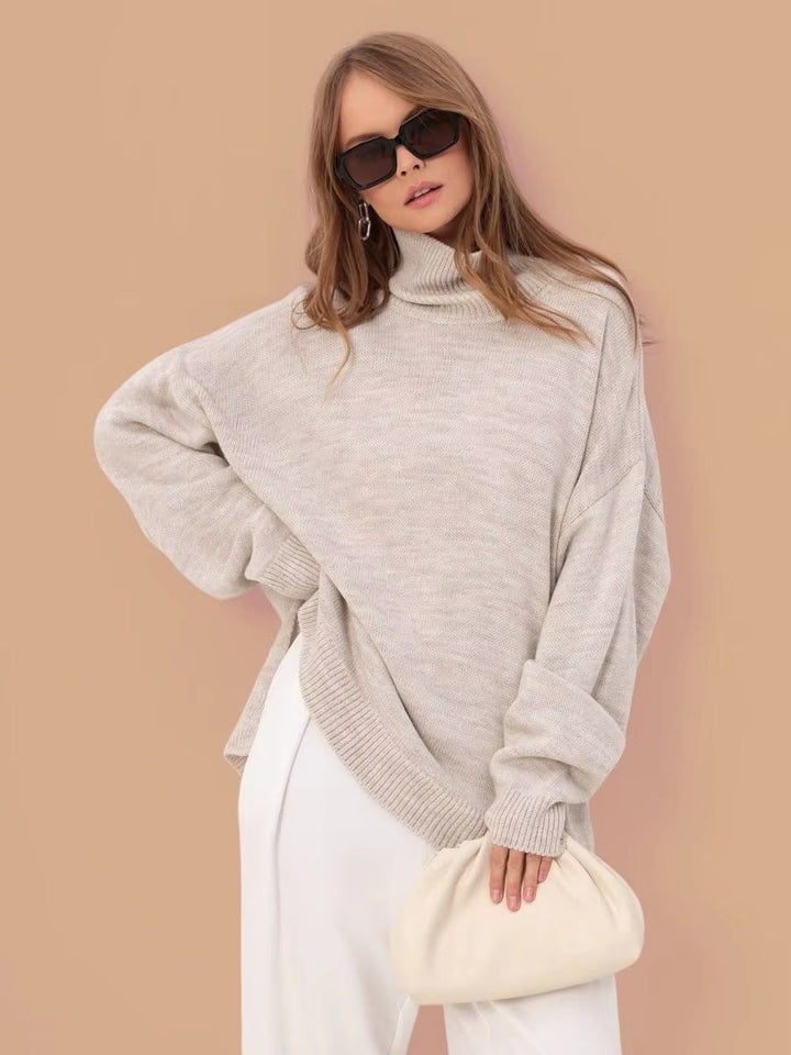 Ivano Milano™ | Maglione con fessura sovradimensionata