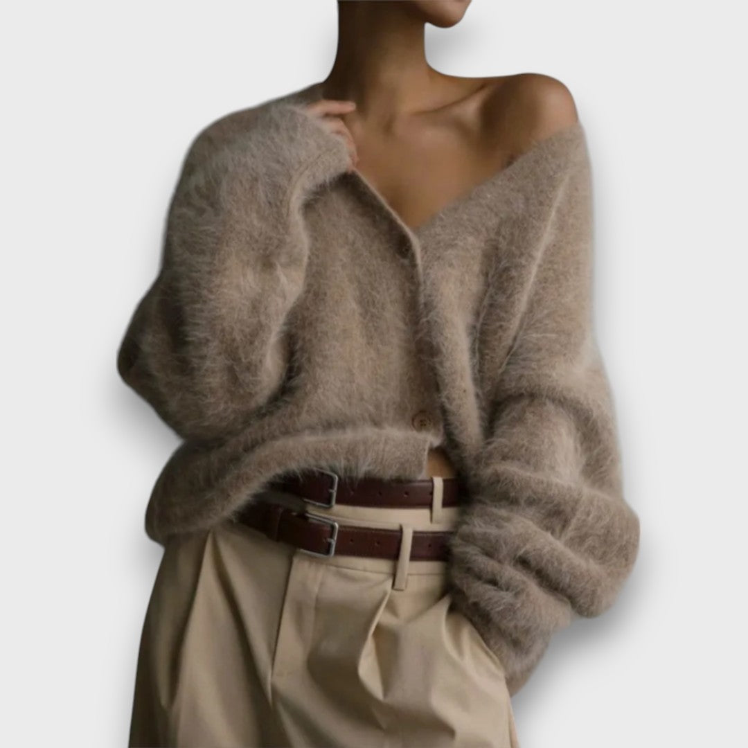 Ivano Milano™ | Cardigan Morbido con Taglio Classico