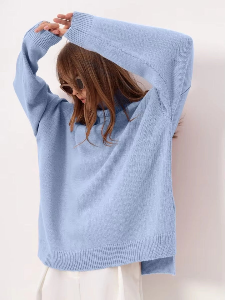 Ivano Milano™ | Maglione con fessura sovradimensionata
