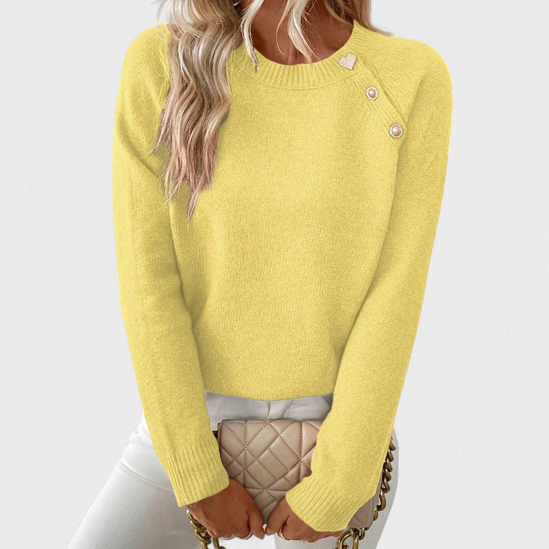 Ivano Milano™ | Maglione Roxanne – Eleganza Asimmetrica per la Donna Moderna