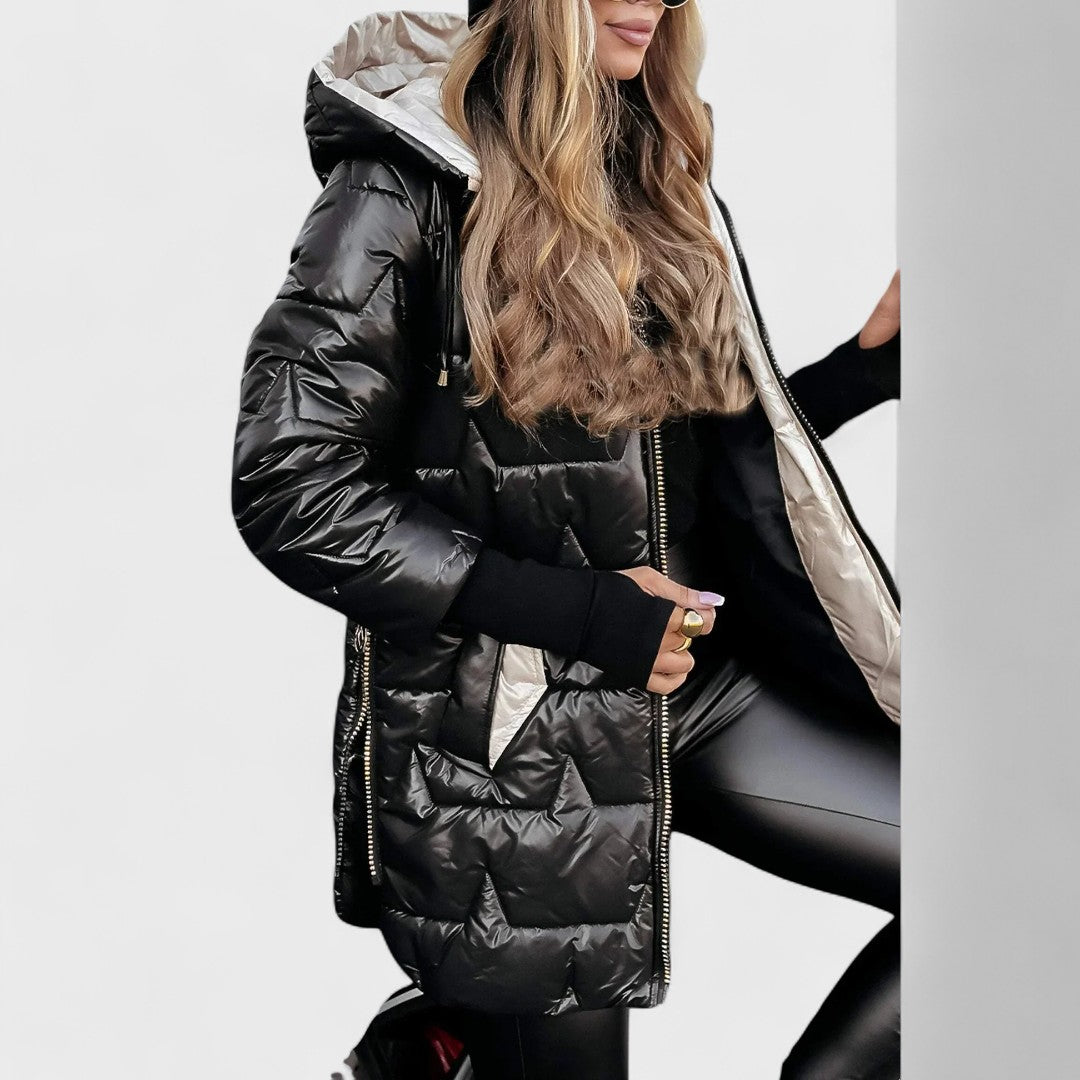 Ivano Milano™ | Cappotto invernale elegante con cappuccio