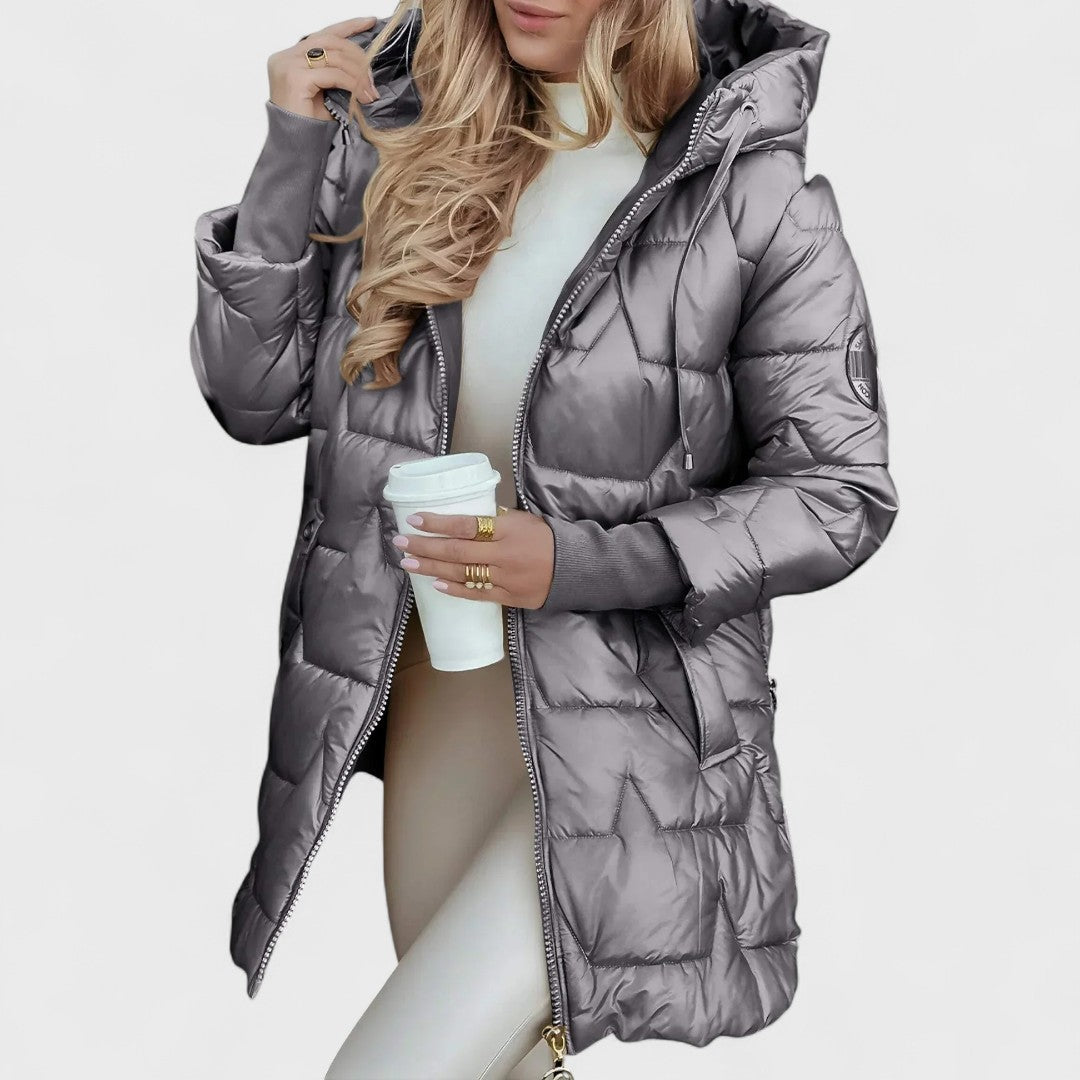 Ivano Milano™ | Cappotto invernale elegante con cappuccio