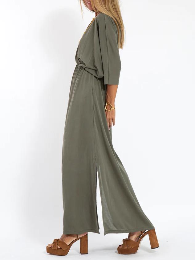 Lyse Paris  – Robe Décontractée à Encolure en V