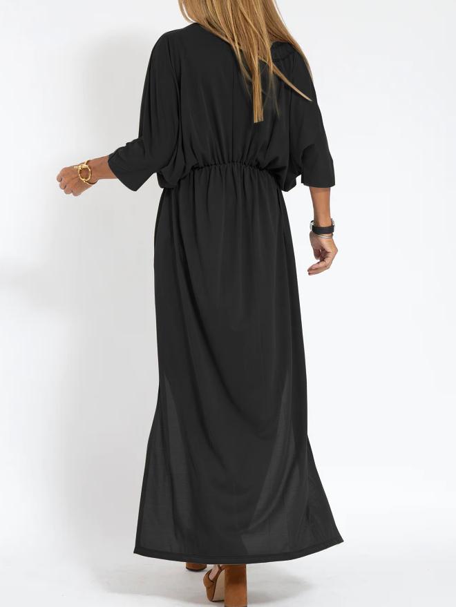 Lyse Paris  – Robe Décontractée à Encolure en V