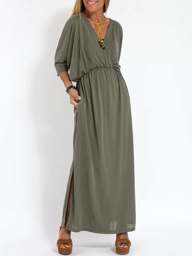 Lyse Paris  – Robe Décontractée à Encolure en V