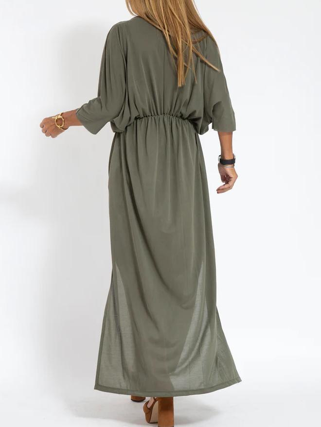 Lyse Paris  – Robe Décontractée à Encolure en V