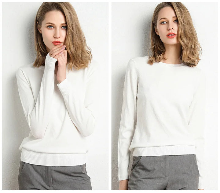 Ivano Milano™ | Pull comfort in lana essenziale
