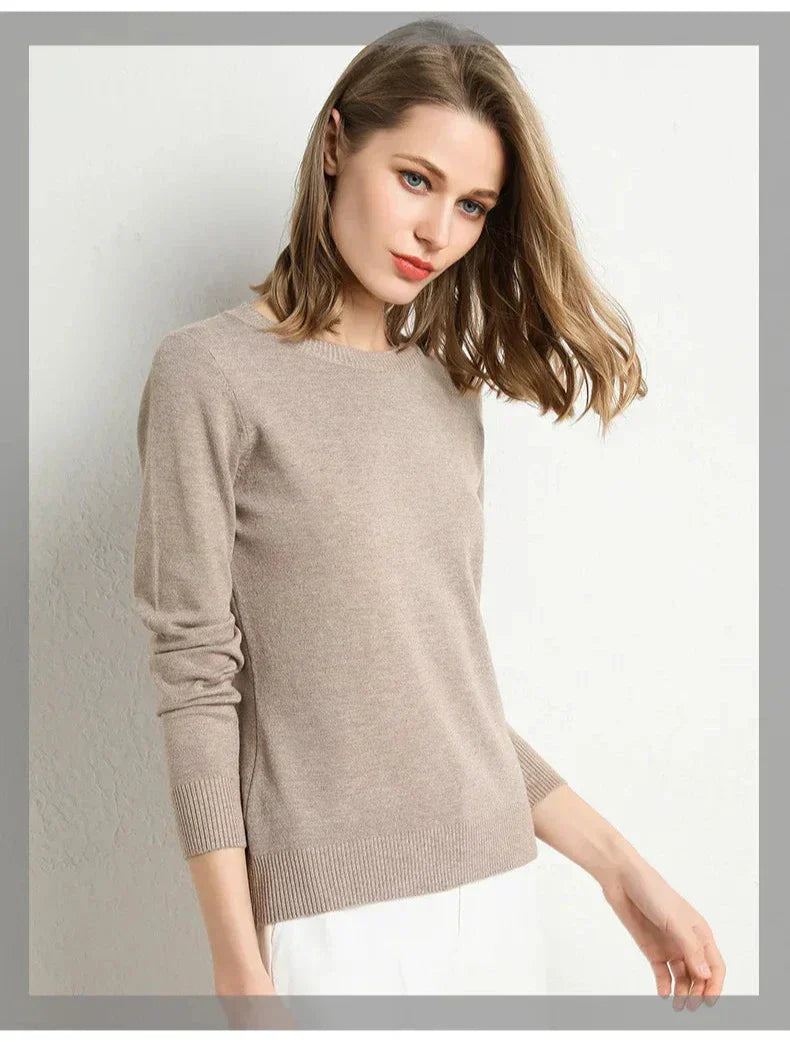 Ivano Milano™ | Pull comfort in lana essenziale