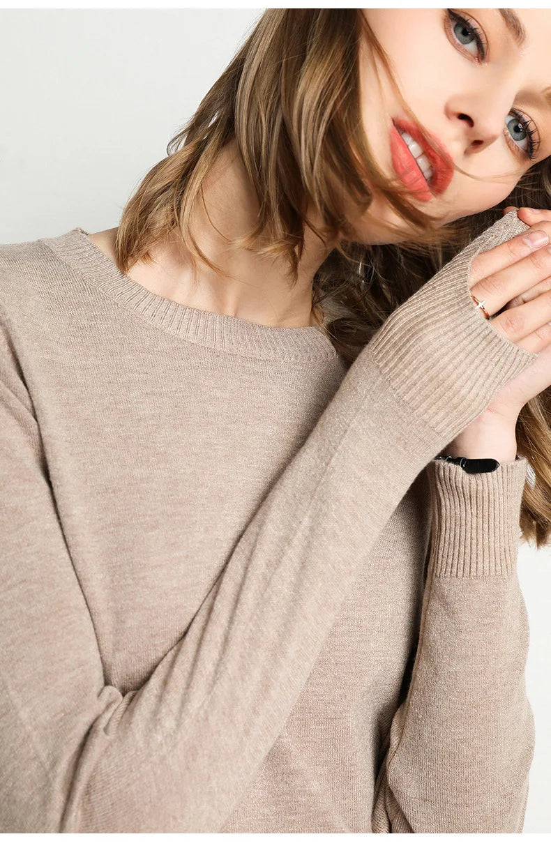 Ivano Milano™ | Pull comfort in lana essenziale