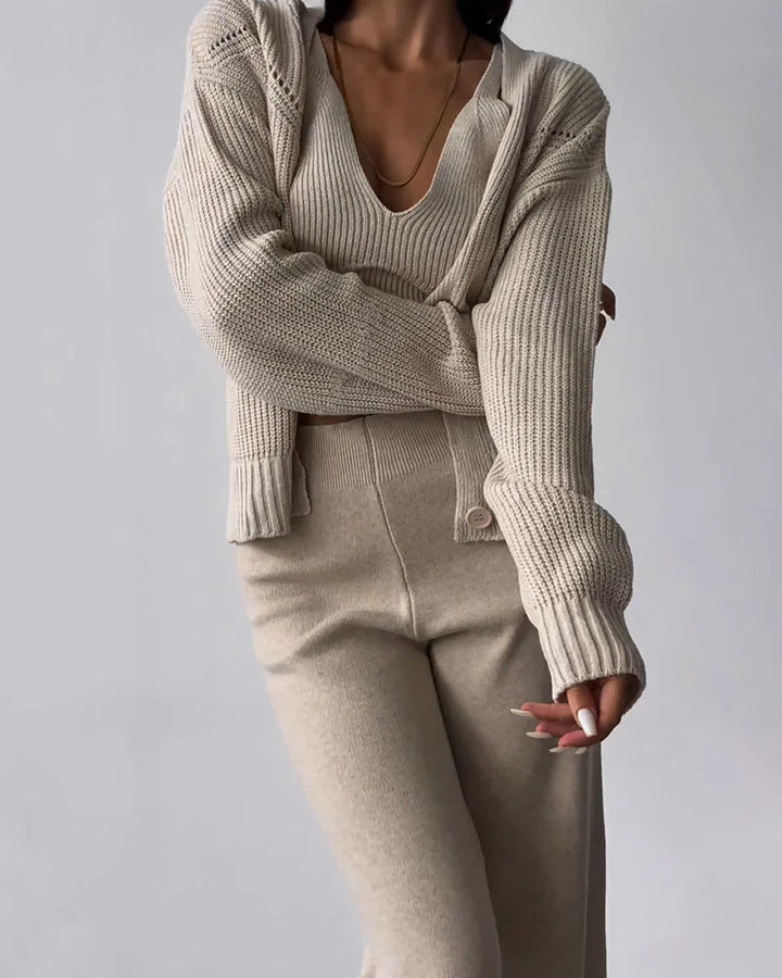 Lyse Paris | Ensemble Tricoté Élégant