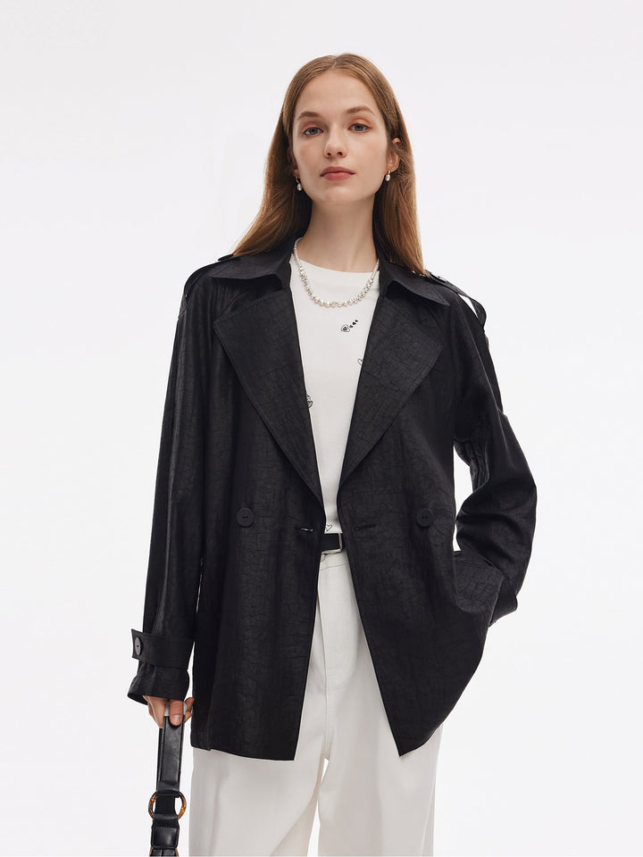 Lyse Paris – Trench en Gaze de Canton