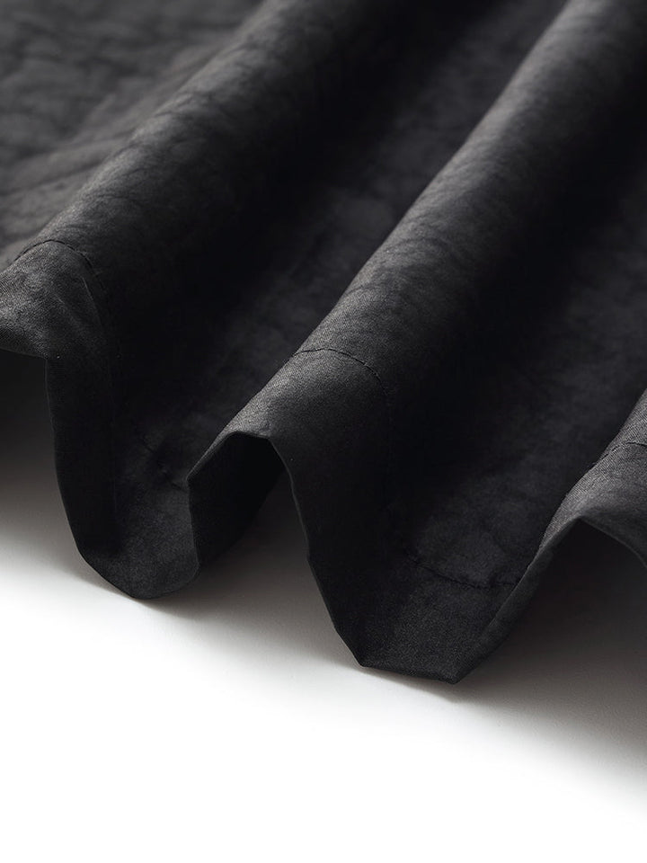 Lyse Paris – Trench à Capuche en Soie Xiang Yun