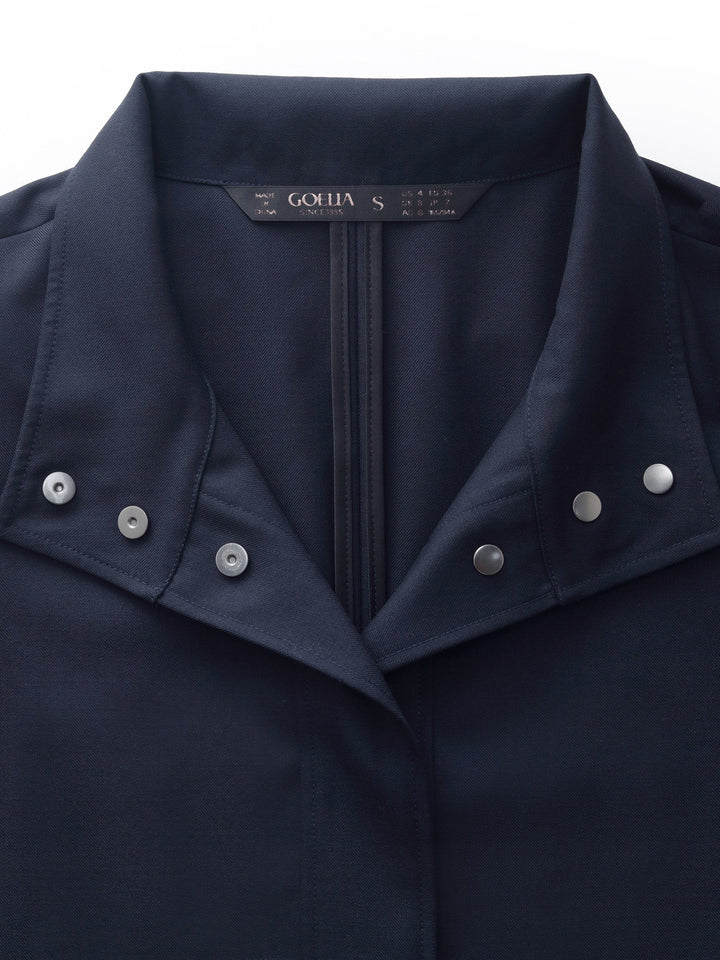 Lyse Paris – Trench en Laine Mélangée